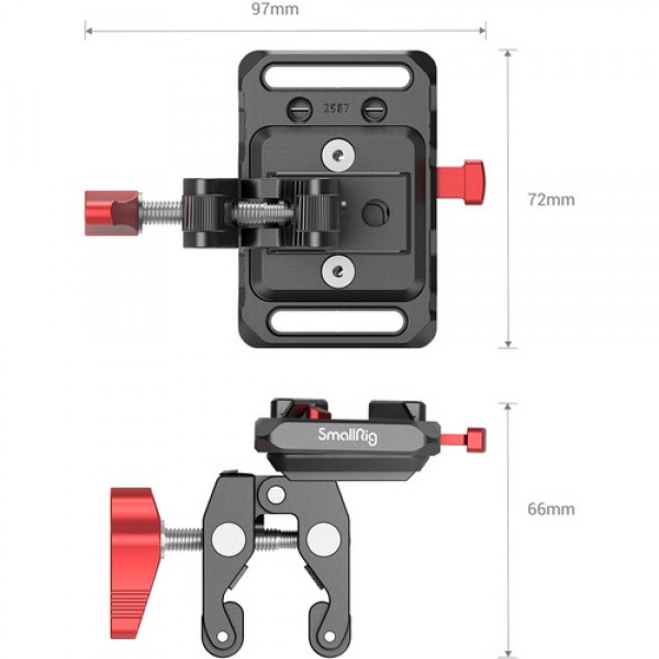 SmallRig Mini V Mount Battery Plate with Crab-Shap...