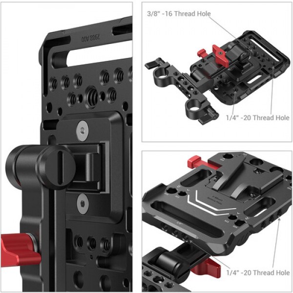 SmallRig V Mount Battery  Plate with Adjustable Arm  2991
