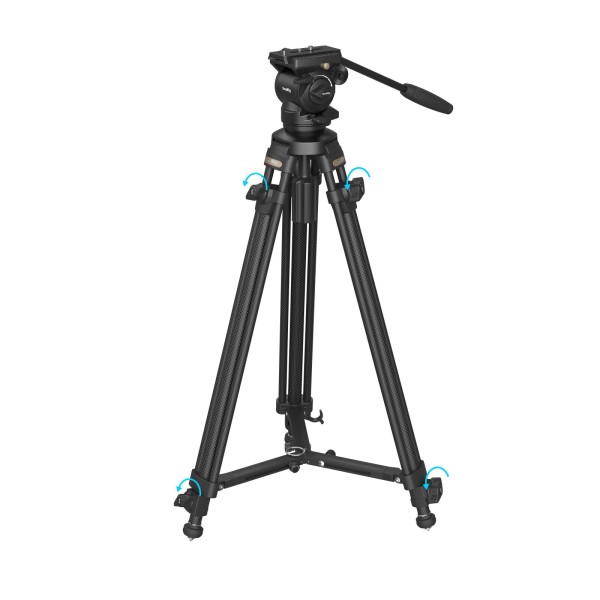 SmallRig Lightweight Video Carbon Fiber Tripod Kit... SmallRig Lightweight Video Carbon Fiber Tripod Kit...