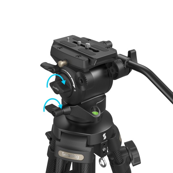 SmallRig Lightweight Video Carbon Fiber Tripod Kit AD-50 4685 SmallRig Lightweight Video Carbon Fiber Tripod Kit AD-50 4685