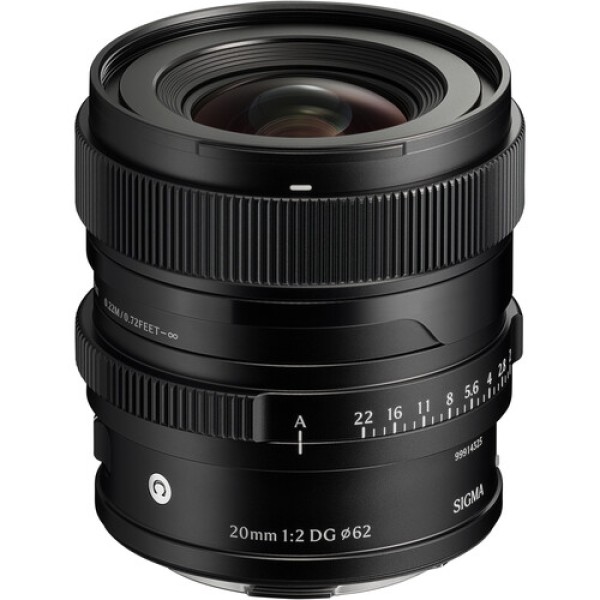Sigma 20mm f/2 DG Contemporary Lens 