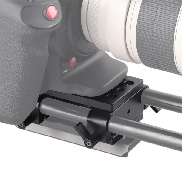 Baseplate with Dual 15mm Rod Clamp 1798