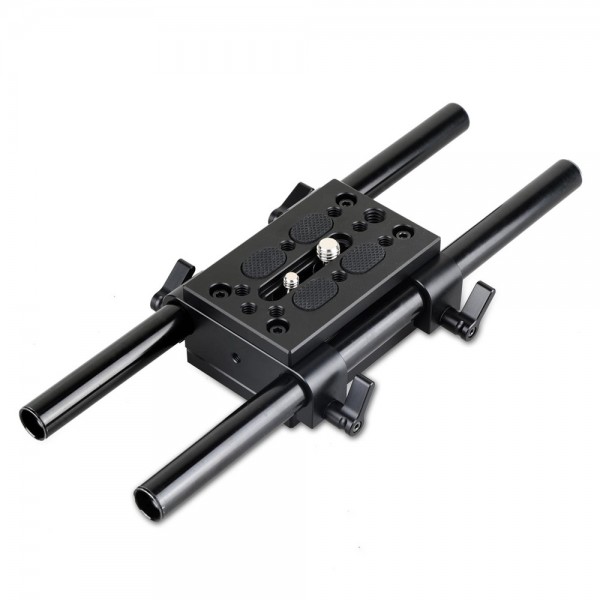 Baseplate with Dual 15mm Rod Clamp 1798