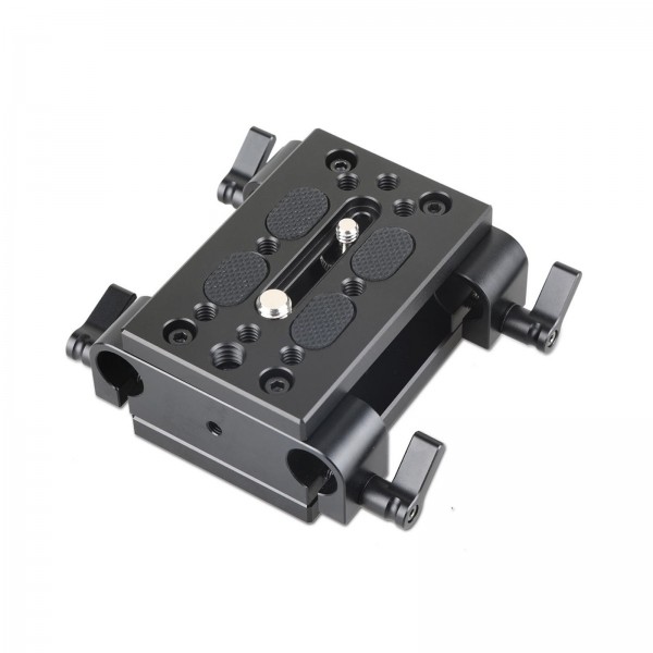 Baseplate with Dual 15mm Rod Clamp 1798