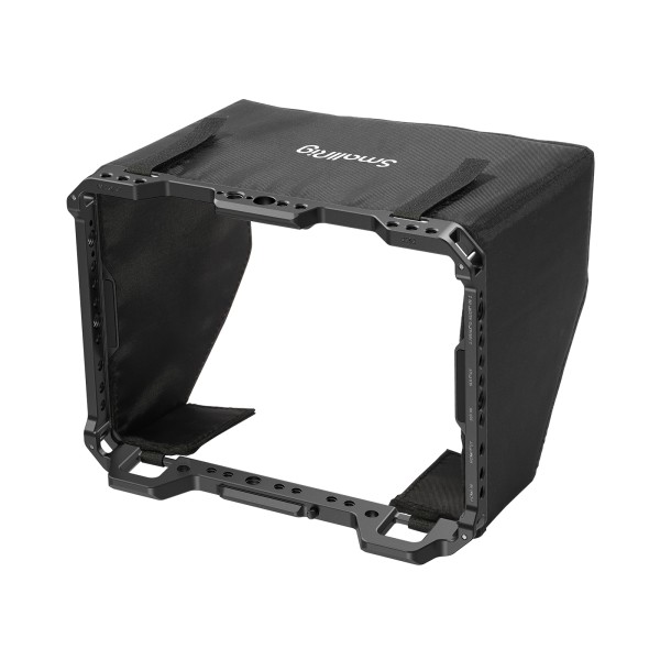 SmallRig Cage with Sun Hood and HDMI Clamp for Blackmagic Design Video Assist 7" 12G-SDI/HDMI 2792