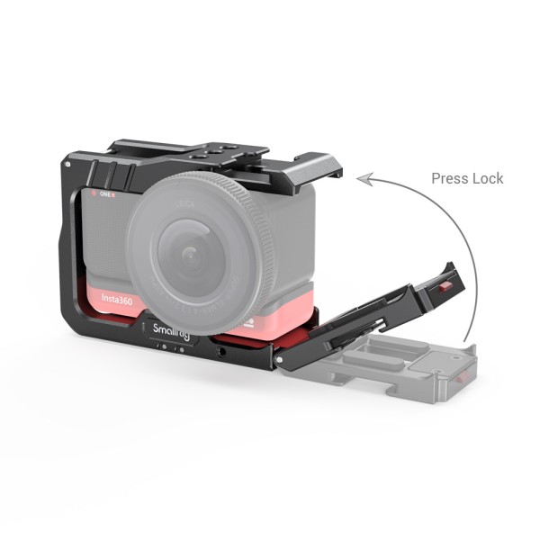 SmallRig Vlogging Camera Cage for Insta360 ONE R 2798