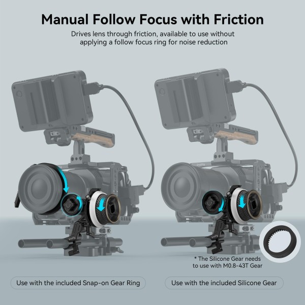 SmallRig mini Follow Focus F40 3010C