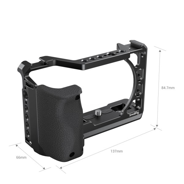 SmallRig Camera Cage with Silicone Handle for Sony A6100/A6300/A6400 3164