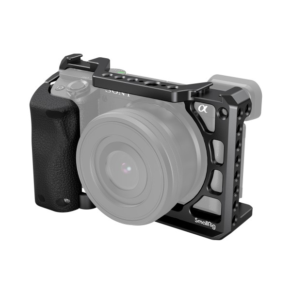 SmallRig Camera Cage with Silicone Handle for Sony A6100/A6300/A6400 3164