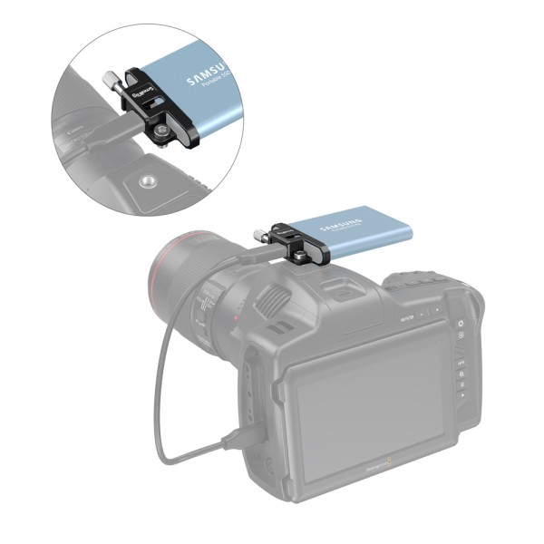 SmallRig SSD Clamp for Samsung Portable SSD T5 3300 SmallRig SSD Clamp for Samsung Portable SSD T5 3300