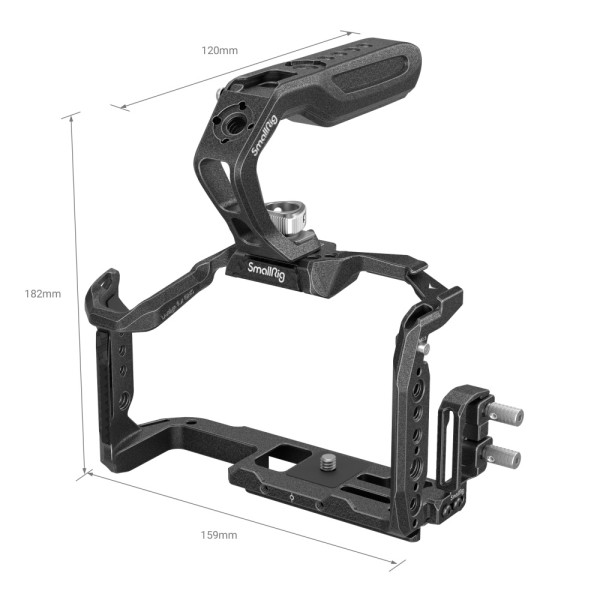 SmallRig "Black Mamba"Series Cage Kit for Panasonic LUMIX GH7 / GH6 3441
