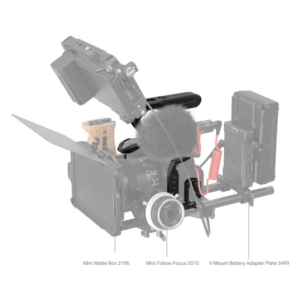 SmallRig "Black Mamba"Series Cage Kit for Panasonic LUMIX GH7 / GH6 3441