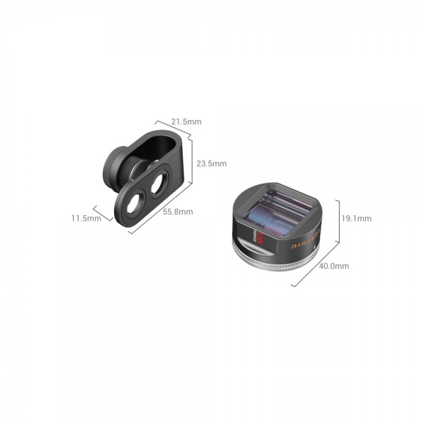 1.55X Anamorphic Lens for Cellphone 3578