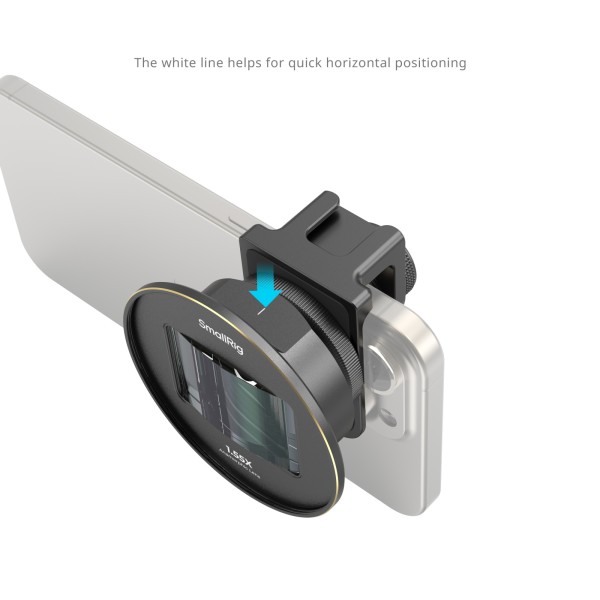 SmallRig 1.55x Anamorphic Lens for Mobile Phone (T-mount) 3578B SmallRig 1.55x Anamorphic Lens for Mobile Phone (T-mount) 3578B