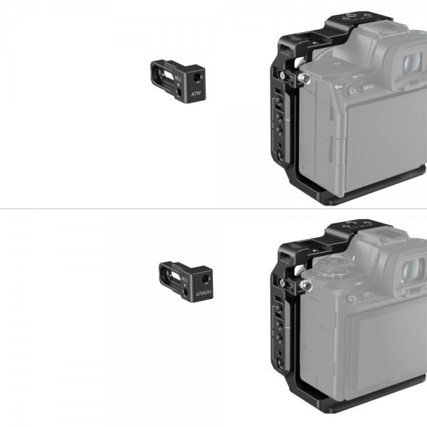 Camera Half Cage for Sony Alpha 7R V/Alpha 7 IV/Alpha 7S III/Alpha 1/Alpha 7R IV 3639