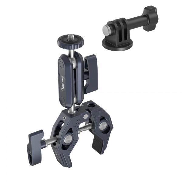 Crab-Shaped Clamp with Ballhead Magic Arm 3757B