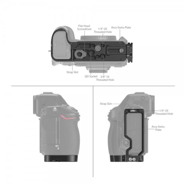 SmallRig L-Bracket for Nikon Z 8 3942