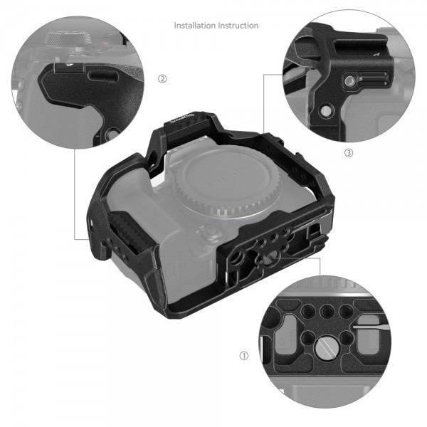 “Black Mamba” Cage for Canon EOS R10 4004