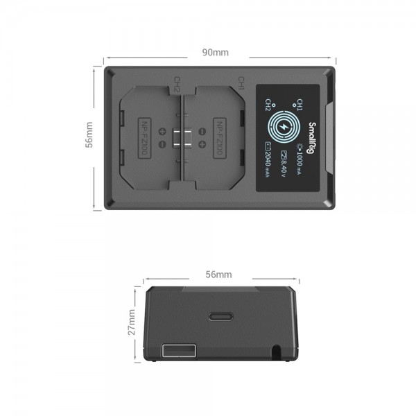 NP-FZ100 Camera Battery Charger 4087