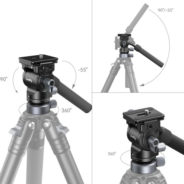 SmallRig Video Head with Leveling Base CH20 4170B