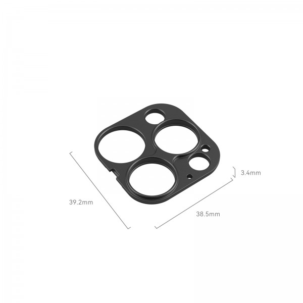 17mm Threaded Lens Back Mount Plate for iPhone 15 Pro Max / 15 Pro Cage 4394