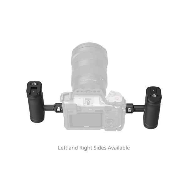 SmallRig Mini Side Handle Kit: 2-in-1 (NATO/Screw) or Screw-Only Mount, 112g Lightweight with 30mm Adjust 5946