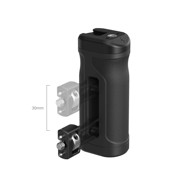SmallRig Mini Side Handle Kit: 2-in-1 (NATO/Screw) or Screw-Only Mount, 112g Lightweight with 30mm Adjust 5946