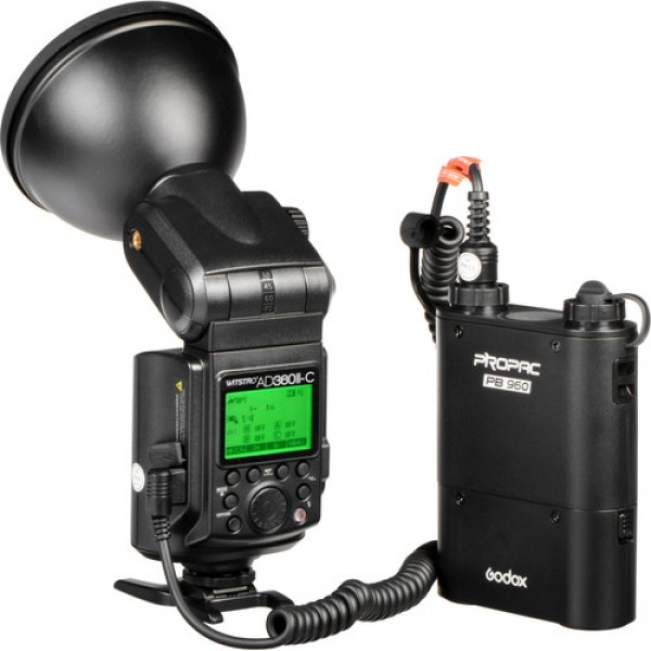 Godox AD360II-N WITSTRO TTL Portable Flash with Power Pack Kit for Nikon Cameras