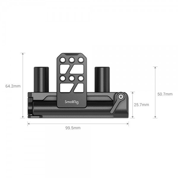 Dual 15mm Rod Battery Hinge MD2802