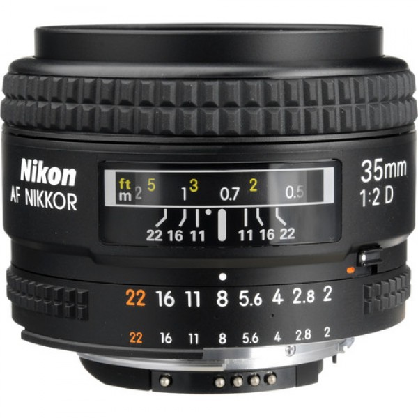 Nikon AF NIKKOR 35mm f/2D Lens
