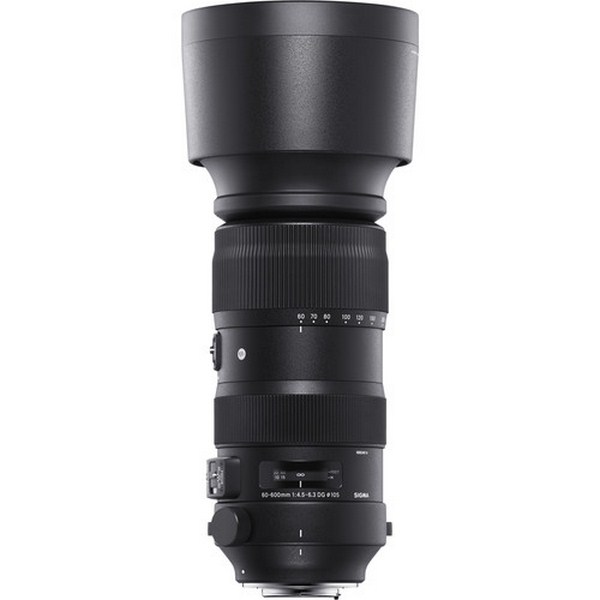 Sigma 60-600mm f/4.5-6.3 DG OS HSM Sports Lens 