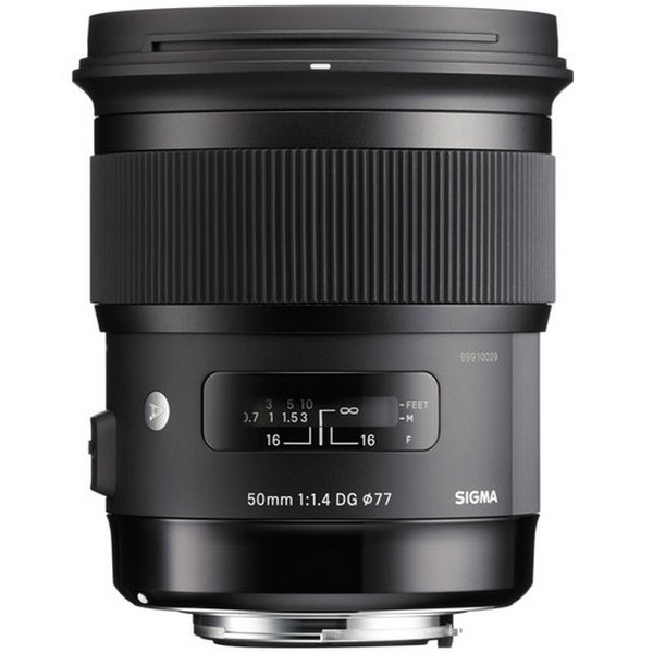 Sigma 50mm f/1.4 DG HSM Art Lens 