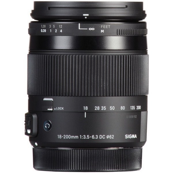 Sigma 18-200mm f/3.5-6.3 DC Macro HSM Contemporary Lens 
