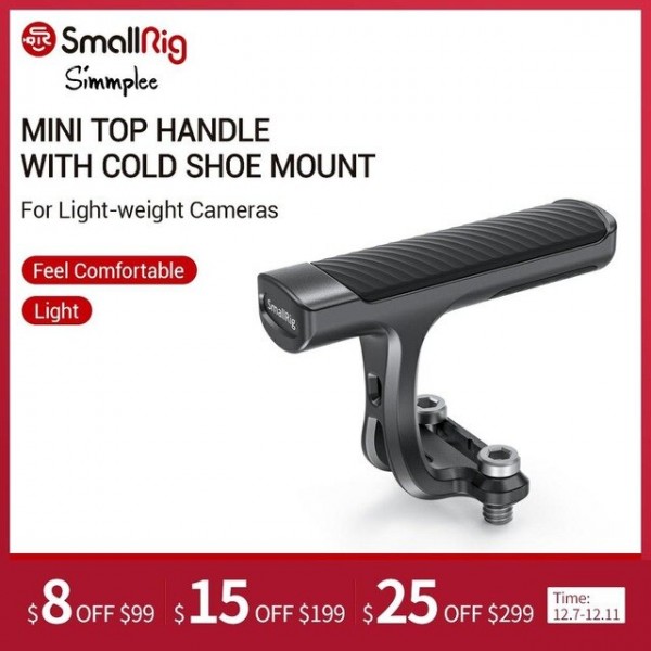 SmallRig Mini Top Handle for Light-weight Cameras ...