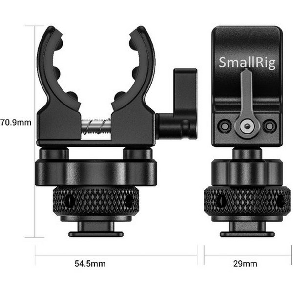 SmallRig Shotgun Microphone Holder (Cold Shoe) BSM2352