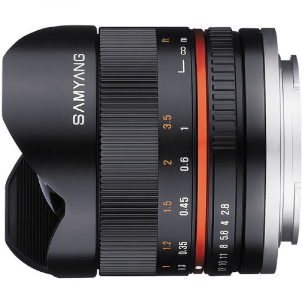 Samyang 8mm f/2.8 Fisheye II Lens